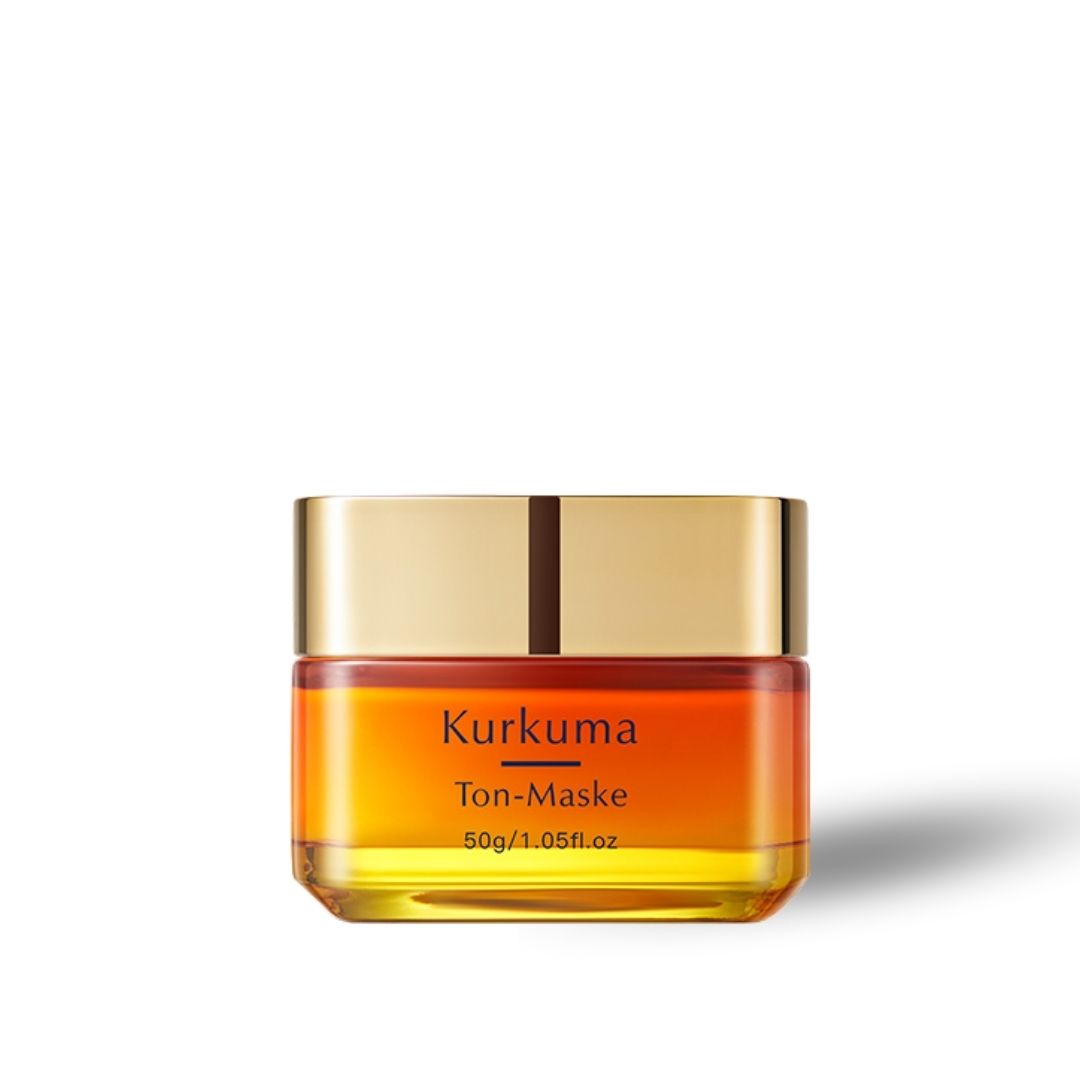 Kurkuma Ton-Maske