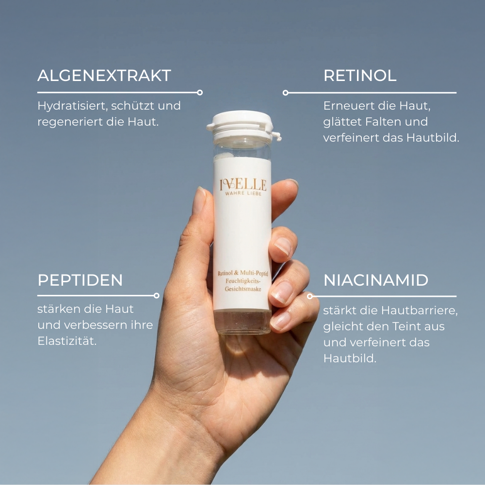 Retinol Feuchtigkeits Gesichtmaske