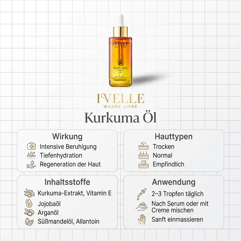 Gesichts Öl Kurkuma